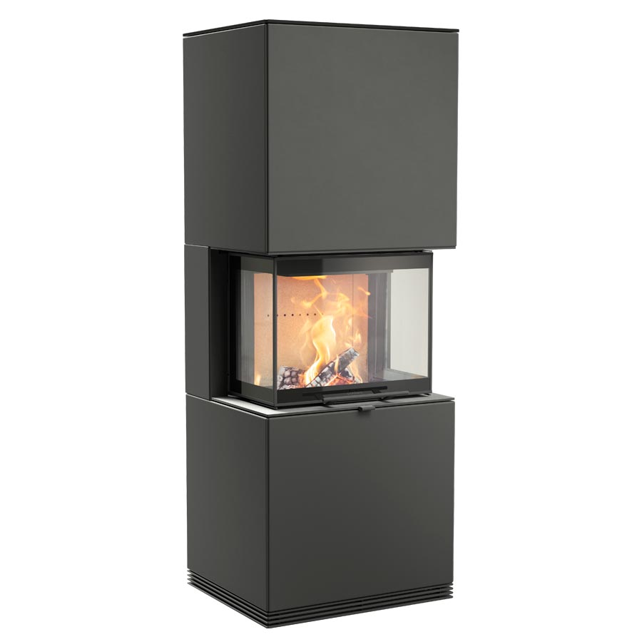 Fireplace Contura i61 black steel